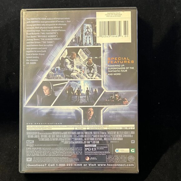 Fantastic Four DVD - Picture 2 of 2